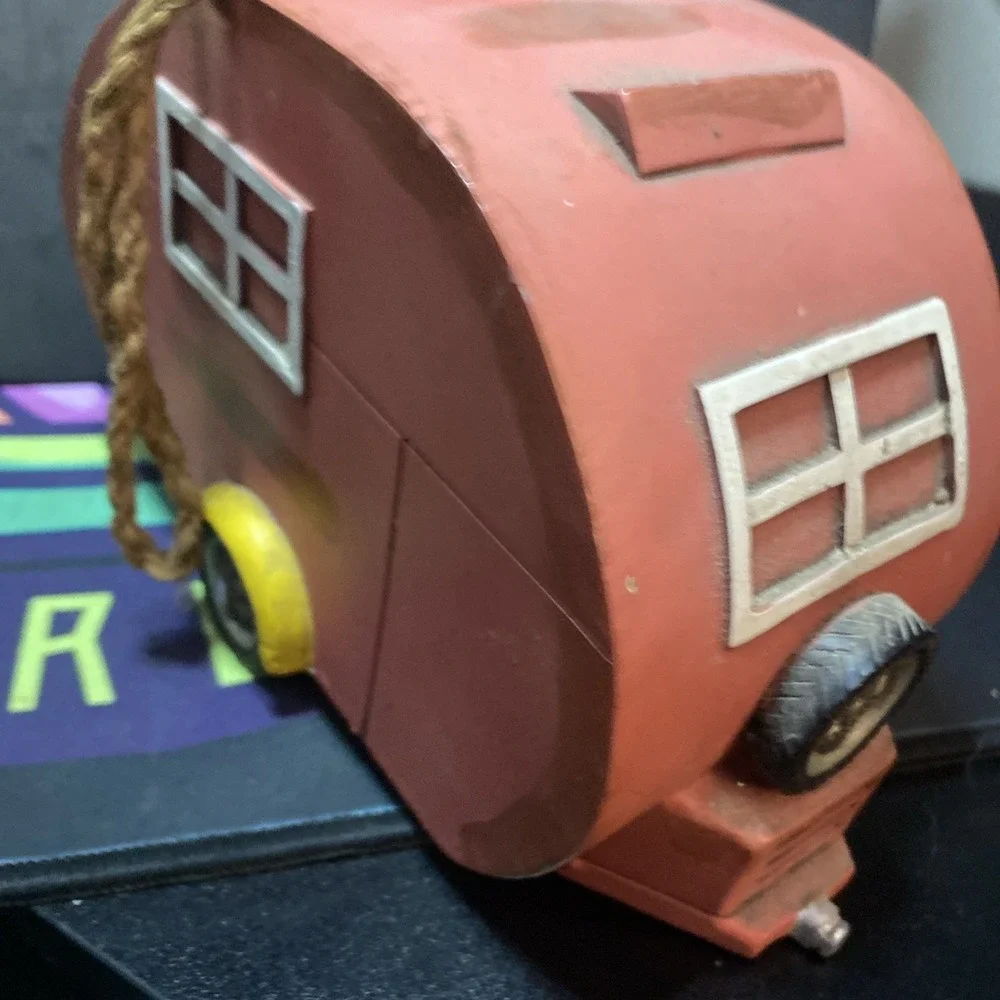 Rustic Camper Travel Trailer Birdhouse Decor F1